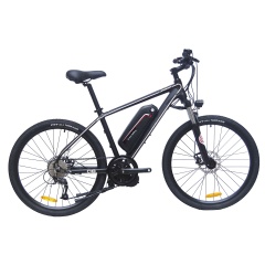 Ready To Ship 48V 350W Bafang Mid Drive Motor Electric Bicycle  9 Speed Gears E Bike MTB Electric Moutain Bike