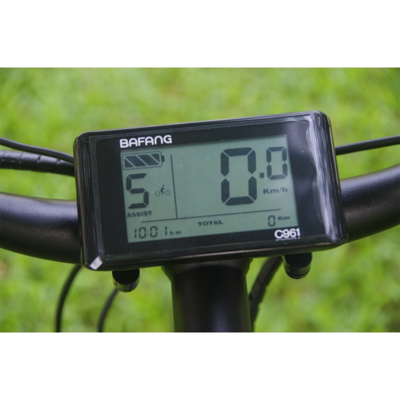 Ready To Ship 48V 350W Bafang Mid Drive Motor Electric Bicycle  9 Speed Gears E Bike MTB Electric Moutain Bike