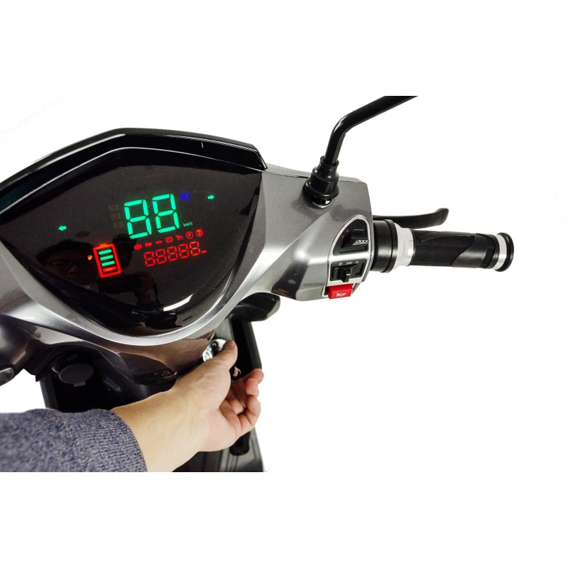 Wholesale OEM 500W Electric Moped Scooter Pedal Assist Electric Motorcycle 48V Elektro Scooter With Full Color Display
