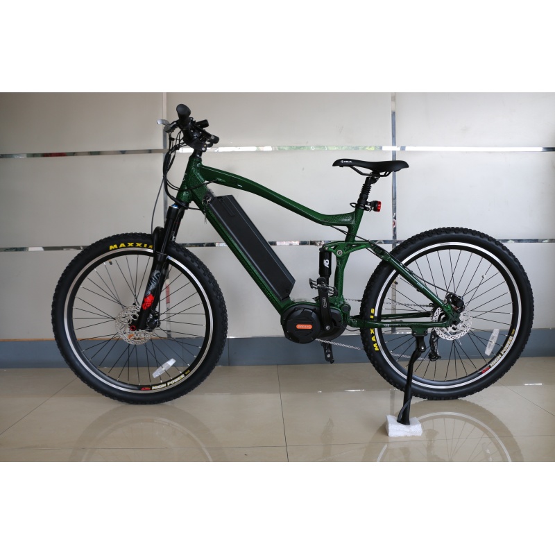 Bafang M620 1000W Mid Drive Motor Electric Bike Full Suspension E Bike G510 Hunting Bike With 48V 17.5Ah 21Ah Battery