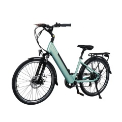 Cheap 48V 26Inch Electric Bicycle E Bike 350W City Bike Step Through Bici Elettrica With 9.6Ah Hidden Battery