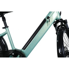 Cheap 48V 26Inch Electric Bicycle E Bike 350W City Bike Step Through Bici Elettrica With 9.6Ah Hidden Battery