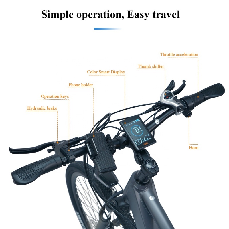 48V 500W Cool Electric Bike 27.5 29 Inches Charging Bike Electric Bicycle Enduro Ebike With Hydraulic Disk Brakes