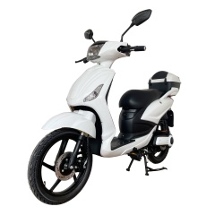 Italy Top Ranking 18 Inch Pedal Assist Electric Scooter For Adults 48V 250W E Scooter Moped Electric Bike 500W With Bluetooth