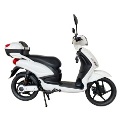 Italy Top Ranking 18 Inch Pedal Assist Electric Scooter For Adults 48V 250W E Scooter Moped Electric Bike 500W With Bluetooth