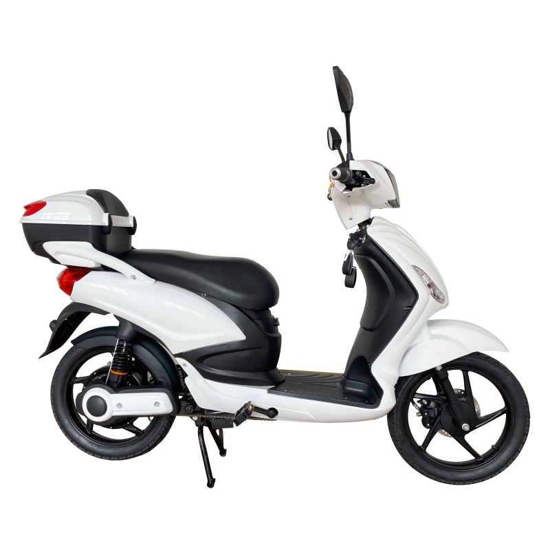 Italy Top Ranking 18 Inch Pedal Assist Electric Scooter For Adults 48V 250W E Scooter Moped Electric Bike 500W With Bluetooth