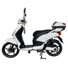 Italy Top Ranking 18 Inch Pedal Assist Electric Scooter For Adults 48V 250W E Scooter Moped Electric Bike 500W With Bluetooth