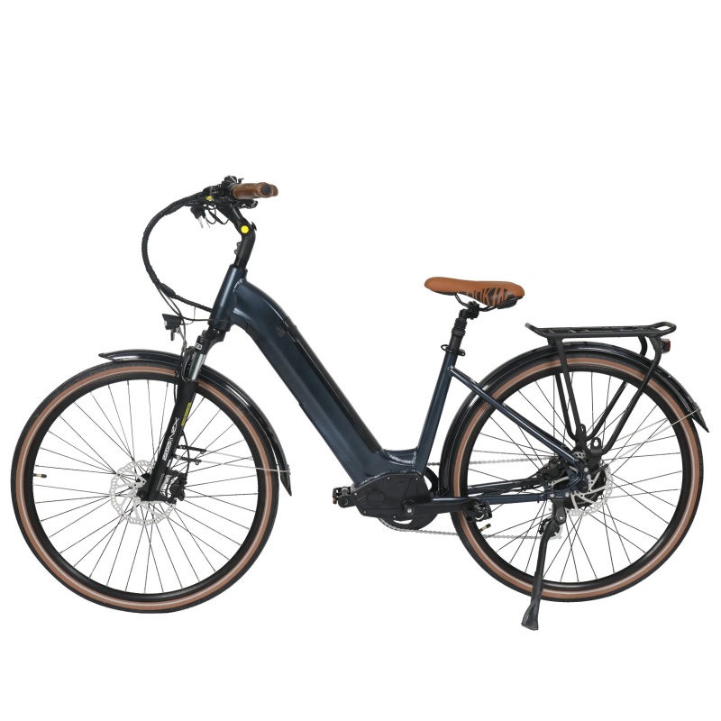 New Arrival 36V 250W Urban Electric City Bike 700C Retro Bicycle Step Through E Bike With Shimano 8 Speed Gears