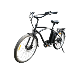 48V 500W High Power 26 Inch Beach Cruiser Tandem Electric Bike Best True Fashion Beach Fat Bike For Sales