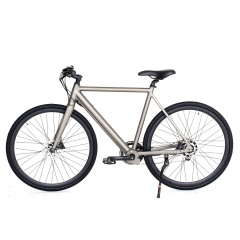 High Quality Gravel Bike Ebike Road Bike Aluminium Alloy Frame 700C Wheel  Electric Bicycle 300W Motor 8 Speed Gears