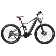 High Quality Enduro Ebike Full Suspension Mid Drive Fat Tire E Bike Bafang M600 M620 Ultra Mountainbike Mens Electric Bicycle