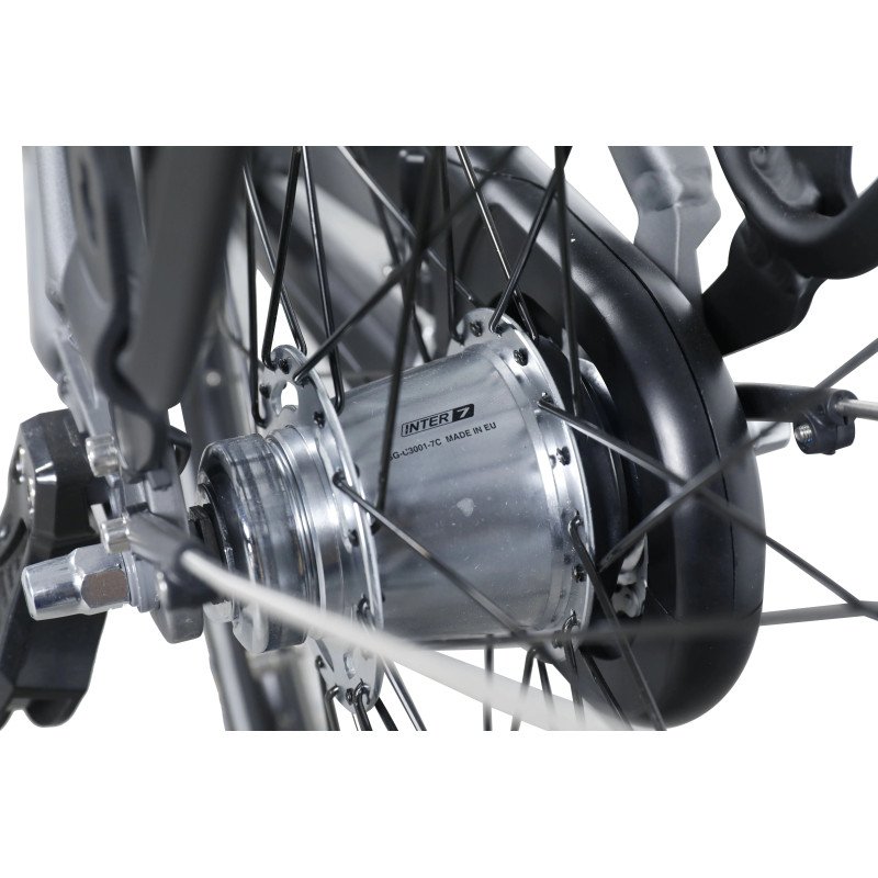 36V 250W Bafang M400 Mid Drive Motor Electric bike 28 Inch Torque Sensor Ebike With SCHWALBE Tires Shimano Inner 7 Gears