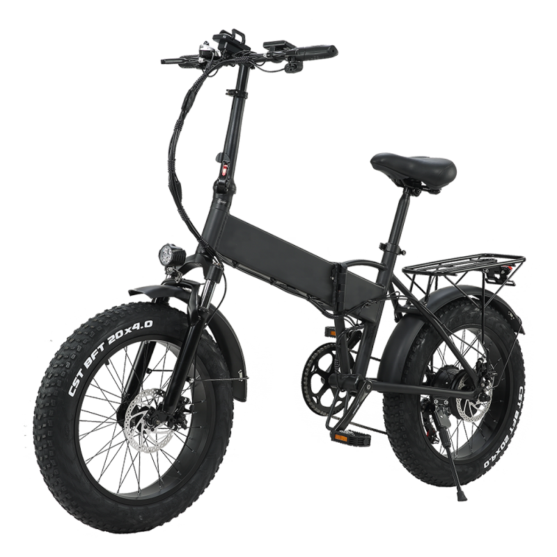 20 inch folding ebike 48V 500W cheap fat tire bicycle electric bike folding electronic bike with hidden battery