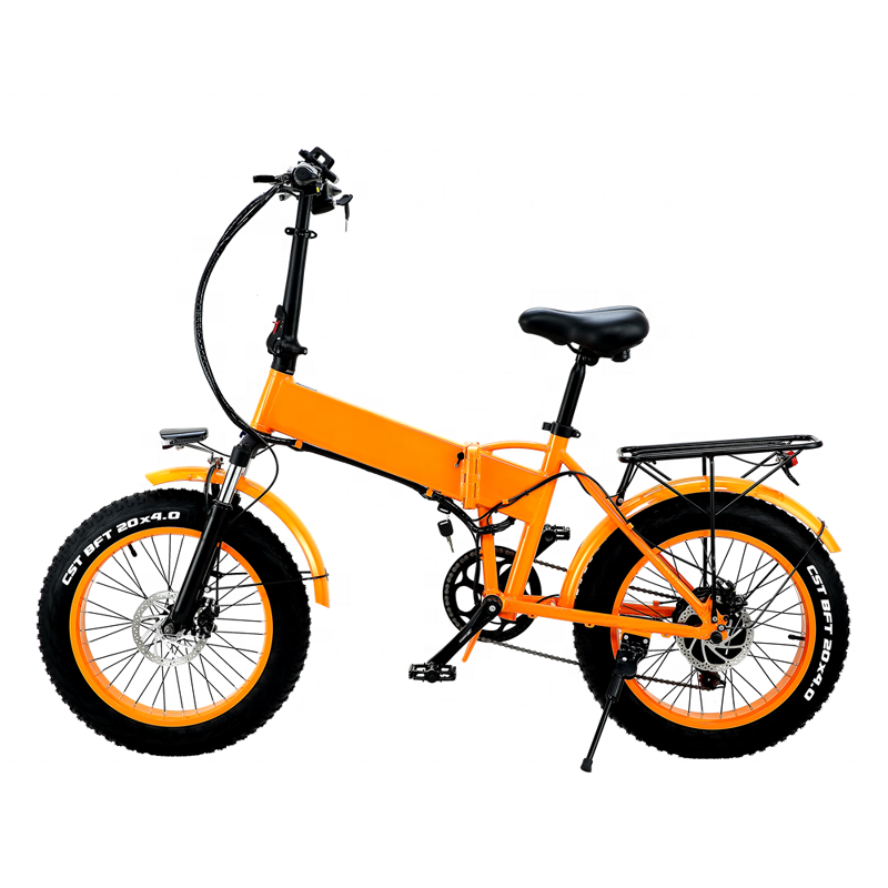 20 inch folding ebike 48V 500W cheap fat tire bicycle electric bike folding electronic bike with hidden battery