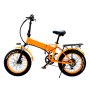 20 inch folding ebike 48V 500W cheap fat tire bicycle electric bike folding electronic bike with hidden battery