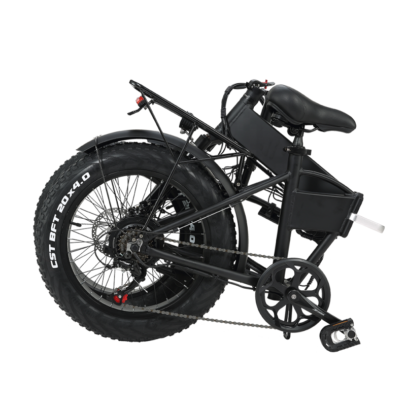 20 inch folding ebike 48V 500W cheap fat tire bicycle electric bike folding electronic bike with hidden battery