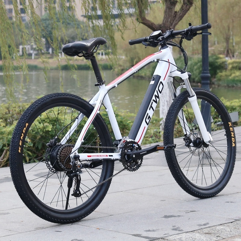Суперлегкий стильний 48 В 350 Вт електричний гірський велосипед Чоппер Електричний спортивний велосипед зі знімною батареєю 48 В LG 26 27.5 дюйма