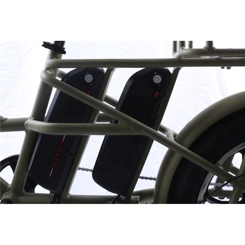 Long Range 120Km Electric Cargo Bike With 20