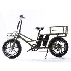 Long Range 120Km Electric Cargo Bike With 20