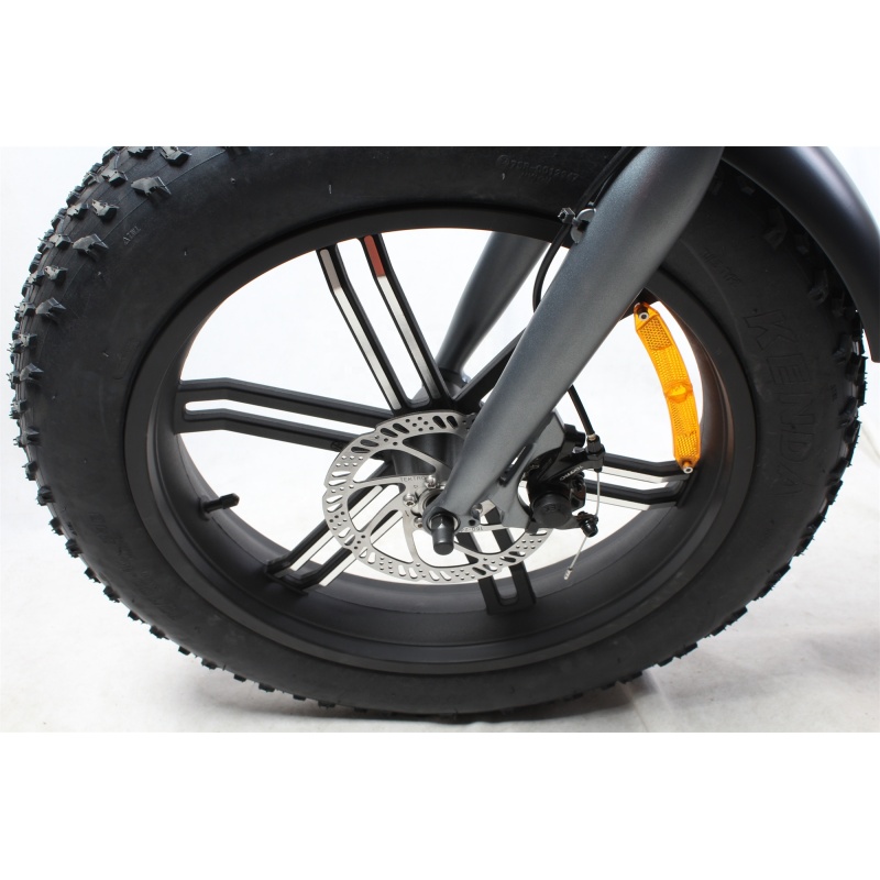 48V 500W Bafang Integrated Motor Fatbike Electric Bike Italian Electric Bike Fat Tyre E Bike With Big Stone Color Display