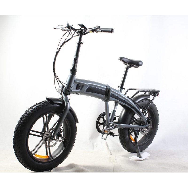 48V 500W Bafang Integrated Motor Fatbike Electric Bike Italian Electric Bike Fat Tyre E Bike With Big Stone Color Display