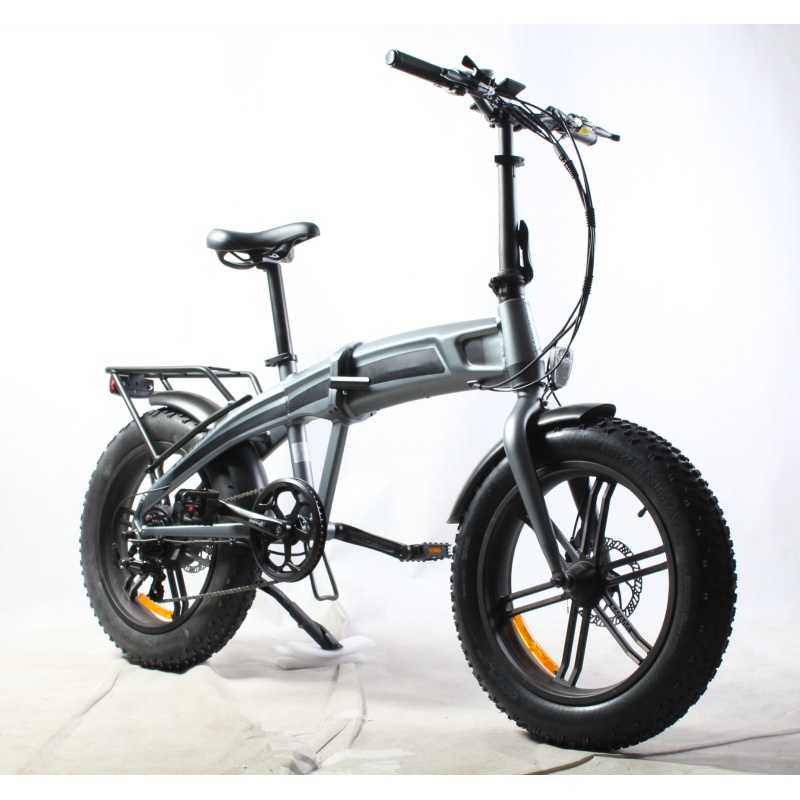48V 500W Bafang Integrated Motor Fatbike Electric Bike Italian Electric Bike Fat Tyre E Bike With Big Stone Color Display