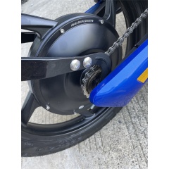 Long Range 48V 350W Electric Scooter Bike Pedal Assist Escooter With 3 Speed Regulator Front Basket Delivery El Scooter