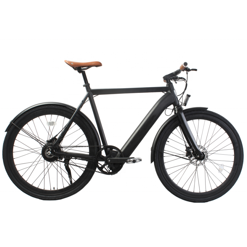 New Patent Design Vintage Ebike Electric Bike 700C Electric Road Bike With Belt Drive Electric Bicycle WIth Torque Sensor