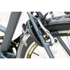 700C aluminium alloy mid drive electric bike bafang mid drive motor ebike with 36V 10.4Ah Samsung battery