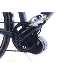 700C aluminium alloy mid drive electric bike bafang mid drive motor ebike with 36V 10.4Ah Samsung battery