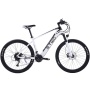 Super Light Weight 27.5 Inches Carbon Fiber Ebike Mountain Bike Electric 27 Speed Mountain Bicycle With Bafang 350W Motor
