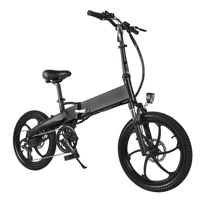48V 350W Aluminium Alloy Electric Bike Folding Electric Foldable Bike Mini Folding Electric Bike With 20