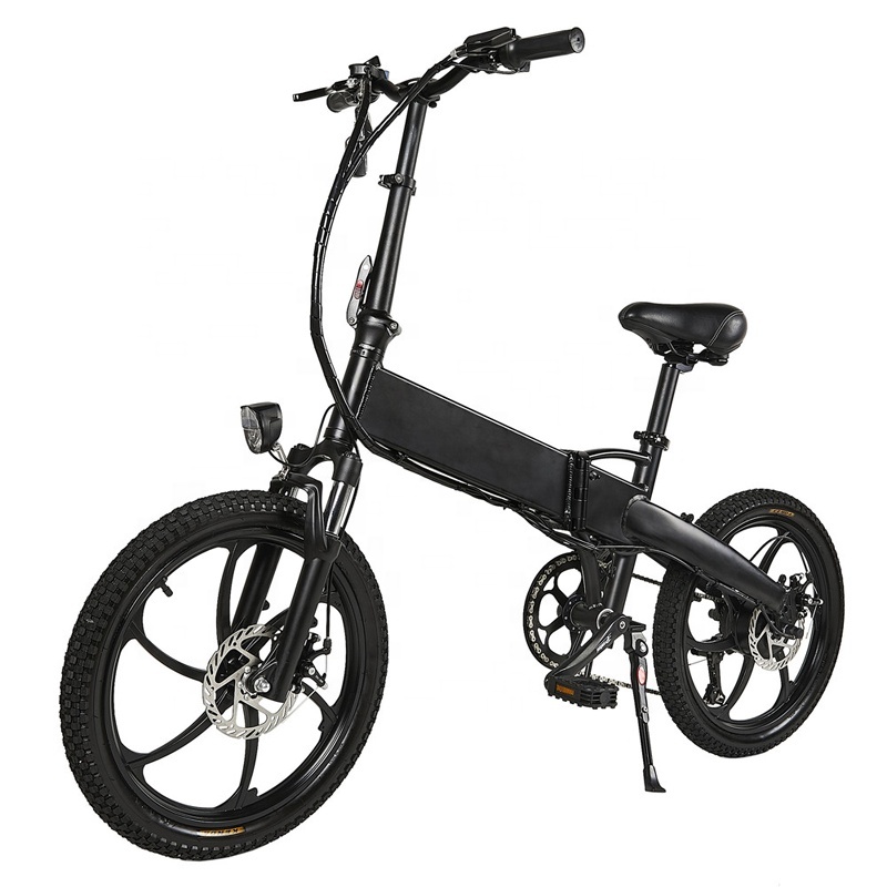 48V 350W Aluminium Alloy Electric Bike Folding Electric Foldable Bike Mini Folding Electric Bike With 20