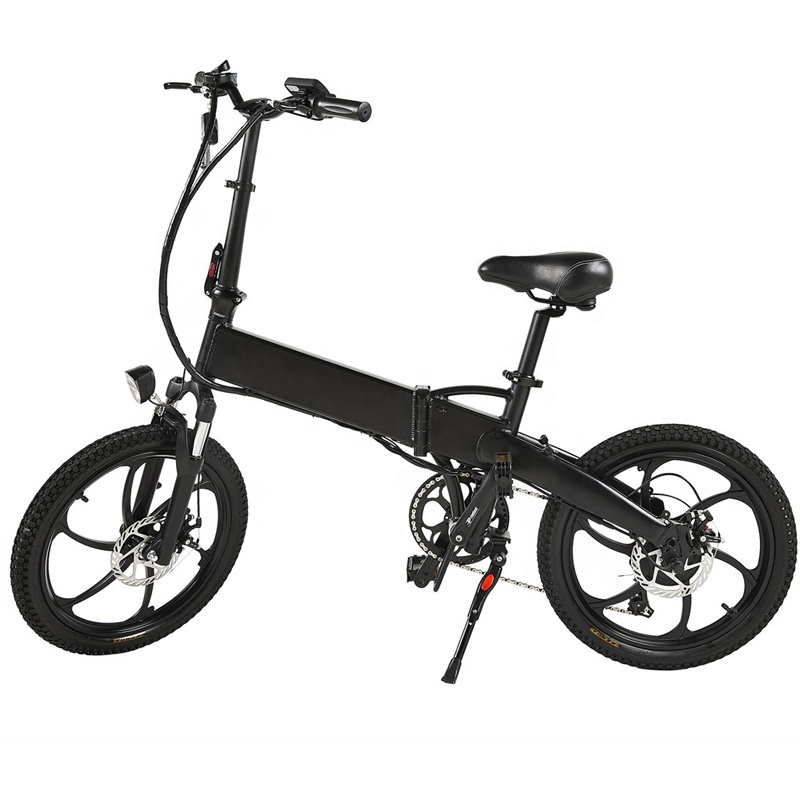 48V 350W Aluminium Alloy Electric Bike Folding Electric Foldable Bike Mini Folding Electric Bike With 20