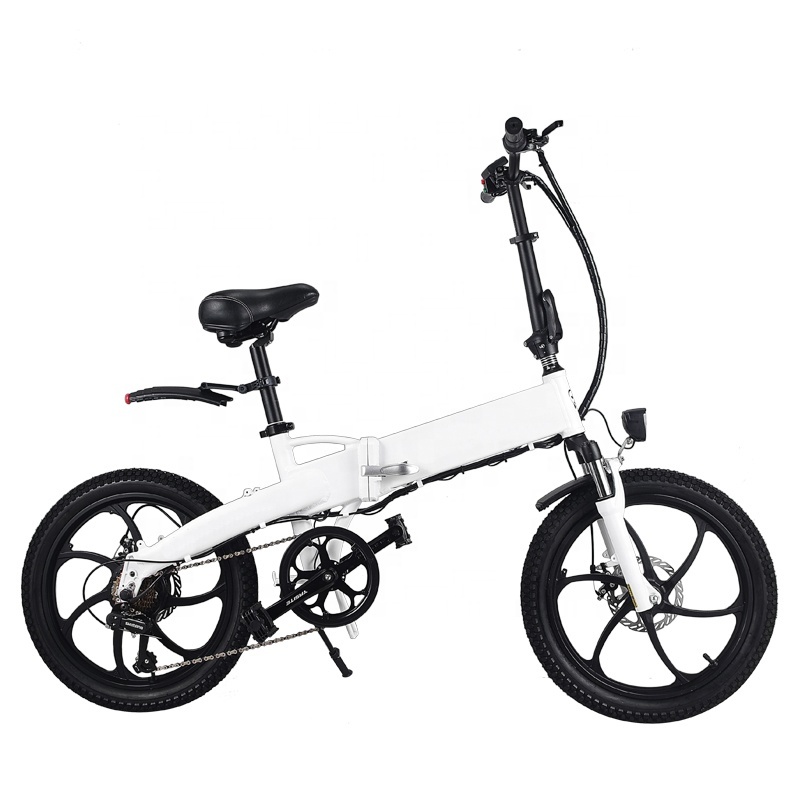 48V 350W Aluminium Alloy Electric Bike Folding Electric Foldable Bike Mini Folding Electric Bike With 20
