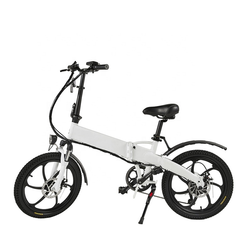 48V 350W Aluminium Alloy Electric Bike Folding Electric Foldable Bike Mini Folding Electric Bike With 20