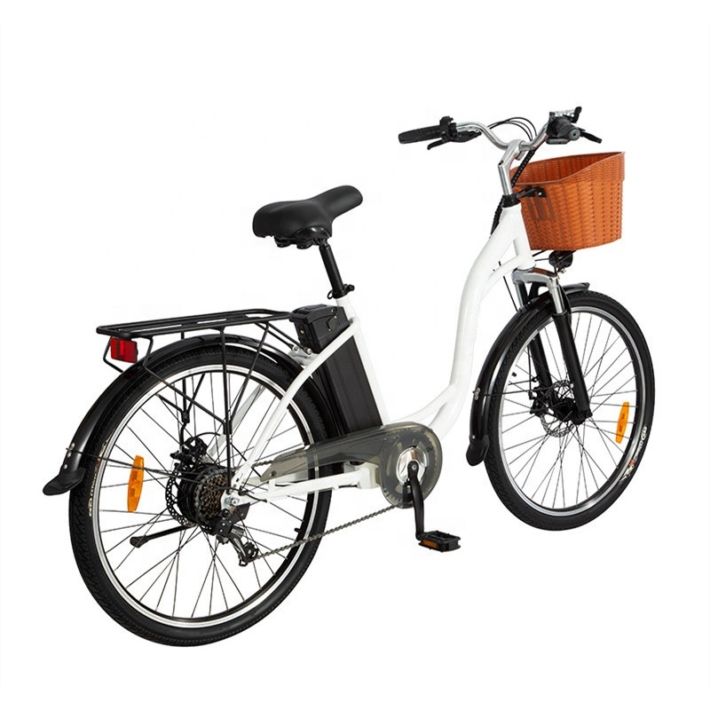 36V 350W Vintage Ebike EU US Warehouse Long Range Bicycle With Motor For City Urban Commuting