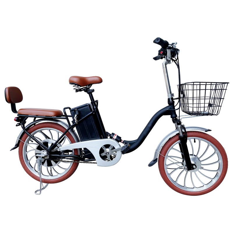 China Cheap Wholesale High-carbon Steel Mother Baby Electric Bike For Sale 350W Charging Cycles Electric Bicycle E