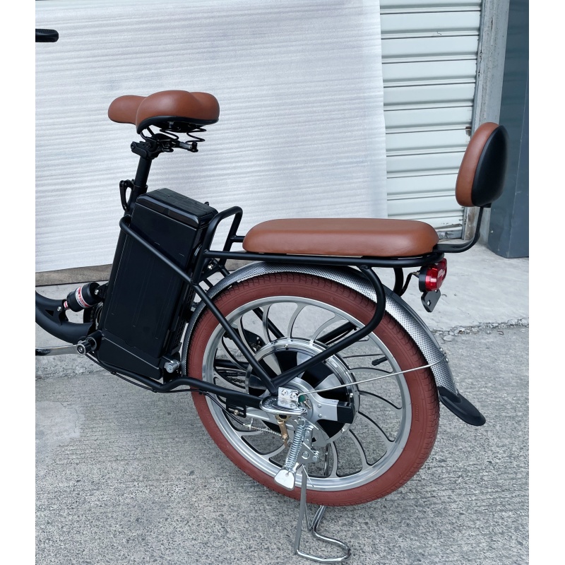 China Cheap Wholesale High-carbon Steel Mother Baby Electric Bike For Sale 350W Charging Cycles Electric Bicycle E
