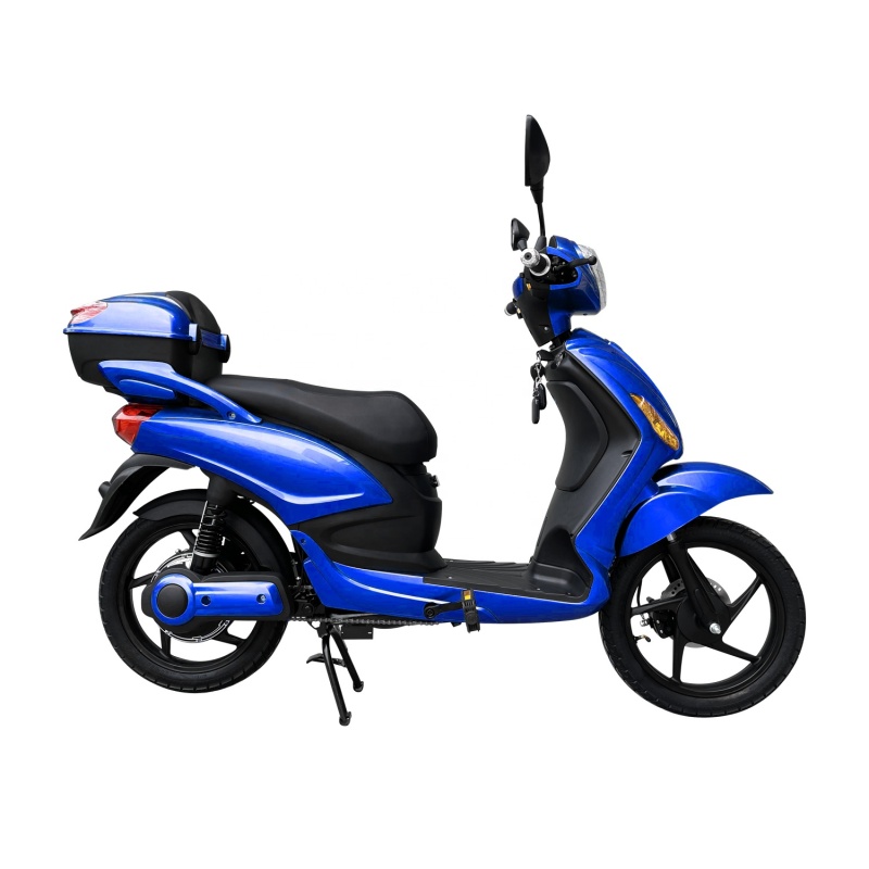 48V 500W 750W Moped Electric Scooter With Pedals Lithium Battery Adult Scooter Electric Bike 18x2.5 Tires