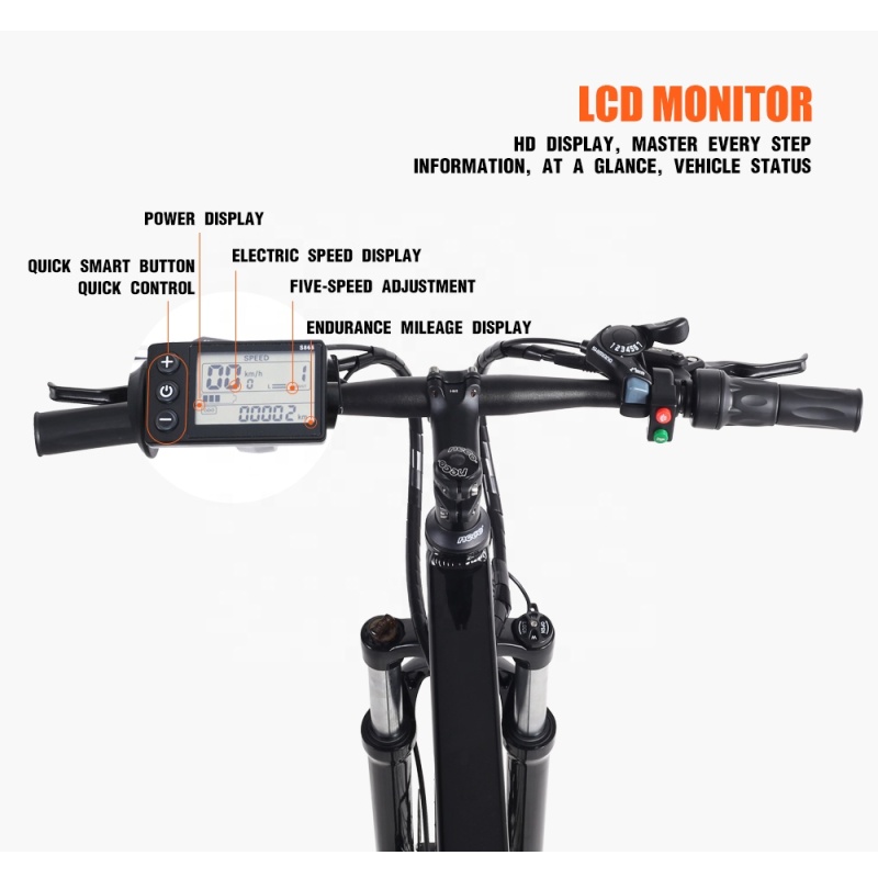 Long Range 120Km Electric Cycle With Double 48V 10.4Ah Lithium Battery Electric Bike Foldable Bicycle