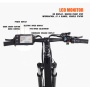 Long Range 120Km Electric Cycle With Double 48V 10.4Ah Lithium Battery Electric Bike Foldable Bicycle