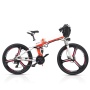 Long Range 120Km Electric Cycle With Double 48V 10.4Ah Lithium Battery Electric Bike Foldable Bicycle