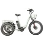 24 inches 48V 500W fat tire adult electric tricycle e trike 3 wheel bike bicycle electric with basket