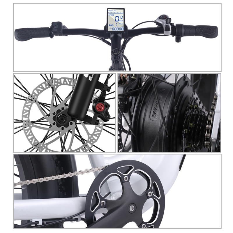 Cheap Unisex 26x3.0 Fat Tire Electric Bike EU Warehouse 48V 500W Bafang Motor E-Bicycle Better Than Other Electric Bike