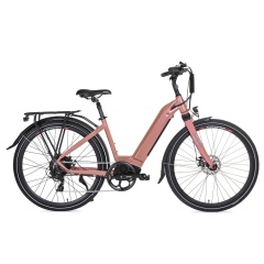 Hot Selling Step Through Electric City Bike For Women Bafang 350W USA American Electric Bike Urban Commuting Electric Bicycle