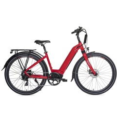 Hot Selling Step Through Electric City Bike For Women Bafang 350W USA American Electric Bike Urban Commuting Electric Bicycle