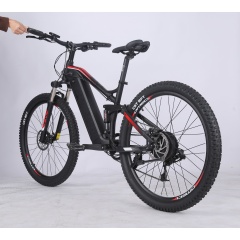 Custom Pattern New Mountain Bike 1000W 27.5 Inch Electric Bicycle Full Suspension Superior Than Other Electric Hybrid Bike