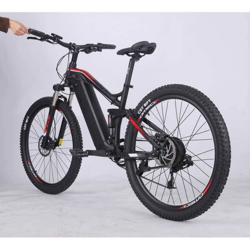 Custom Pattern New Mountain Bike 1000W 27.5 Inch Electric Bicycle Full Suspension Superior Than Other Electric Hybrid Bike