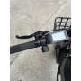 High Speed Electric Bike Bafang 1000W 52V Dolphin Battery Long Range Robust Ebike  With Basket Surf Rack